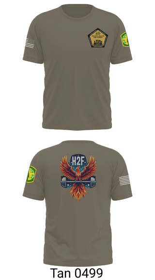 Old School Cotton Feel Shirt, Phoenix H2F, Army, Teamtime, Team time, sublimation, custom sports apparel, team uniforms, spirit wear, spiritwear, sports uniforms, custom shirts, team store, custom team store, fundraiser sports, apparel fundraiser