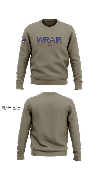 Walter Reed Army Institute of Research - West 71729824 Crew Neck Sweatshirt - 4