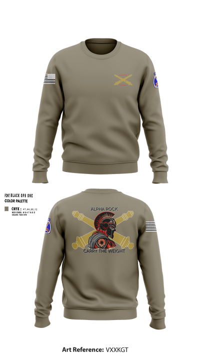 ALPHA ROCK 20137343 Crew Neck Sweatshirt - 252