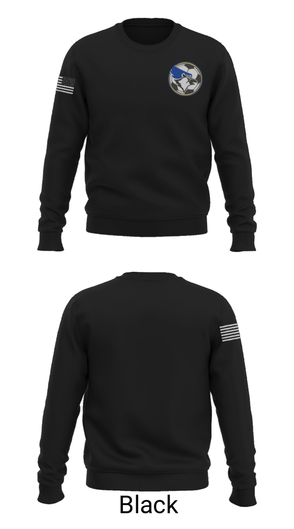Crew Neck Sweatshirt, waseca bluejays, Men's Soccer, Teamtime, Team time, sublimation, custom sports apparel, team uniforms, spirit wear, spiritwear, sports uniforms, custom shirts, team store, custom team store, fundraiser sports, apparel fundraiser