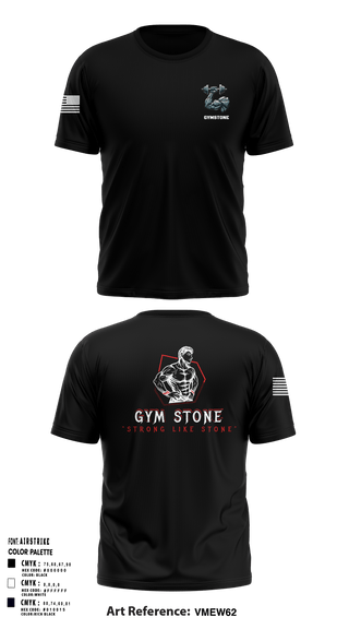 Old School Cotton Feel Shirt, GymStone, , Teamtime, Team time, sublimation, custom sports apparel, team uniforms, spirit wear, spiritwear, sports uniforms, custom shirts, team store, custom team store, fundraiser sports, apparel fundraiser