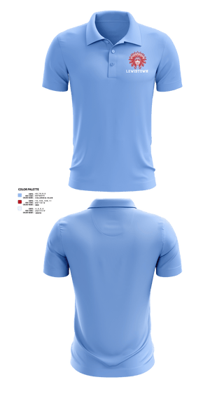 Short Sleeve Performance Polo, Lewistown High School Basketball, Men's Basketball, Teamtime, Team time, sublimation, custom sports apparel, team uniforms, spirit wear, spiritwear, sports uniforms, custom shirts, team store, custom team store, fundraiser sports, apparel fundraiser