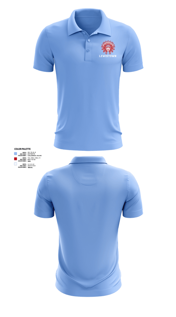Short Sleeve Performance Polo, Lewistown High School Basketball, Men's Basketball, Teamtime, Team time, sublimation, custom sports apparel, team uniforms, spirit wear, spiritwear, sports uniforms, custom shirts, team store, custom team store, fundraiser sports, apparel fundraiser