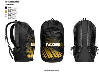 Gear Bag, Falcons, Women's Basketball, Teamtime, Team time, sublimation, custom sports apparel, team uniforms, spirit wear, spiritwear, sports uniforms, custom shirts, team store, custom team store, fundraiser sports, apparel fundraiser