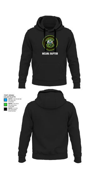 Hoodie, meana raptor, Golf, Teamtime, Team time, sublimation, custom sports apparel, team uniforms, spirit wear, spiritwear, sports uniforms, custom shirts, team store, custom team store, fundraiser sports, apparel fundraiser
