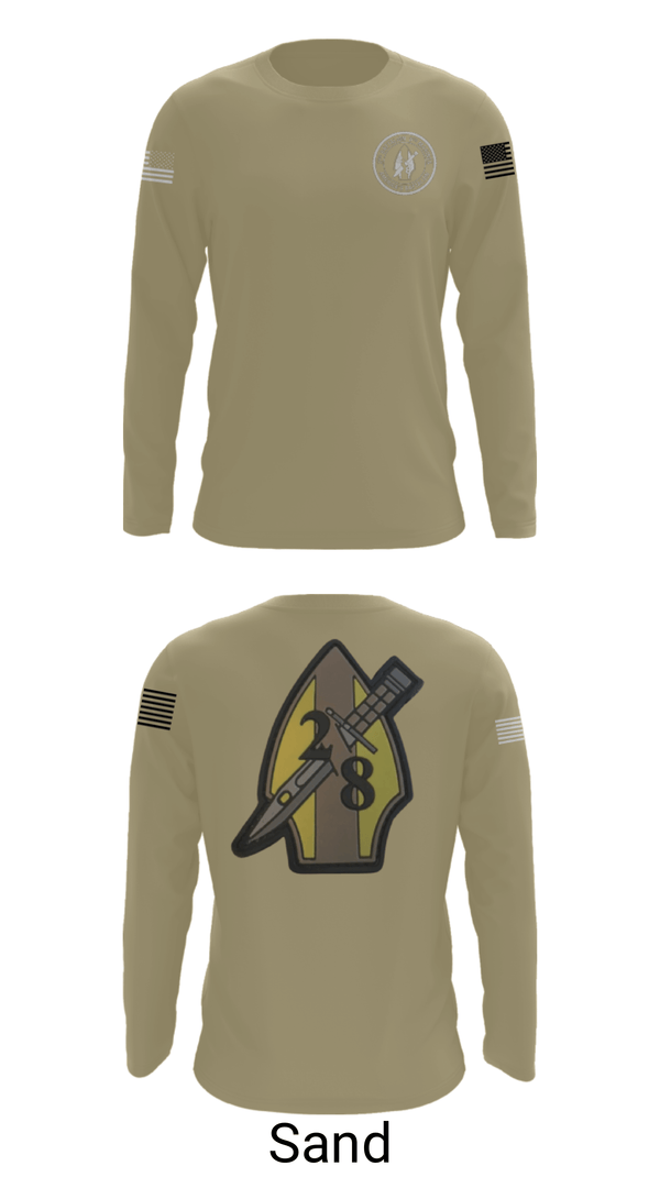 Long Sleeve Performance Shirt, 2nd bn 8th Marines, Marines, Teamtime, Team time, sublimation, custom sports apparel, team uniforms, spirit wear, spiritwear, sports uniforms, custom shirts, team store, custom team store, fundraiser sports, apparel fundraiser
