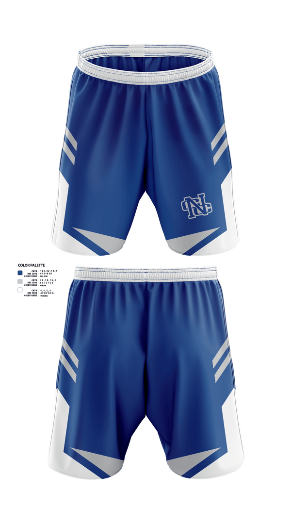 Athletic Shorts With Pockets, Nouvel Catholic Central High School Bowling, Bowling, Teamtime, Team time, sublimation, custom sports apparel, team uniforms, spirit wear, spiritwear, sports uniforms, custom shirts, team store, custom team store, fundraiser sports, apparel fundraiser