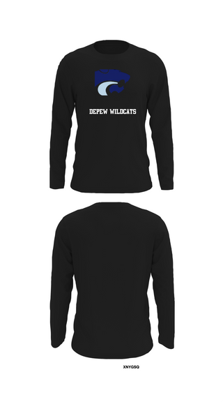 Long Sleeve Performance Shirt, DEPEW WILDCATS, Bowling, Teamtime, Team time, sublimation, custom sports apparel, team uniforms, spirit wear, spiritwear, sports uniforms, custom shirts, team store, custom team store, fundraiser sports, apparel fundraiser