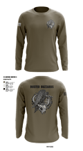CREW 3 BUSTED BUZZARDS 64090708 Long Sleeve Performance Shirt - 6