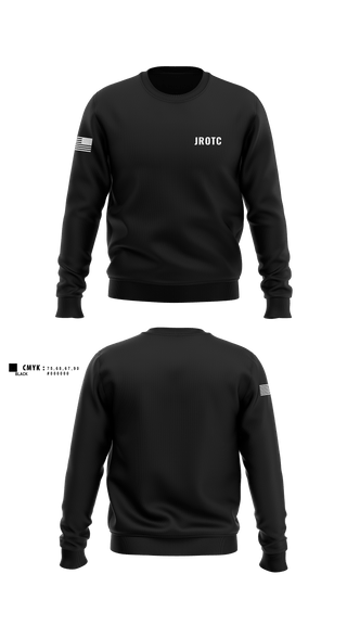 Crew Neck Sweatshirt, JROTC, Army, Teamtime, Team time, sublimation, custom sports apparel, team uniforms, spirit wear, spiritwear, sports uniforms, custom shirts, team store, custom team store, fundraiser sports, apparel fundraiser