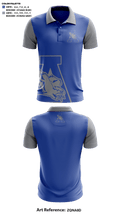 Airport High School Volleyball 92369251 Women's Short Sleeve Performance Polo  - 41