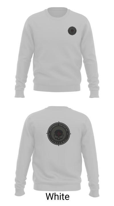 Detroit Tactical Firearms 87119150 Crew Neck Sweatshirt - 2