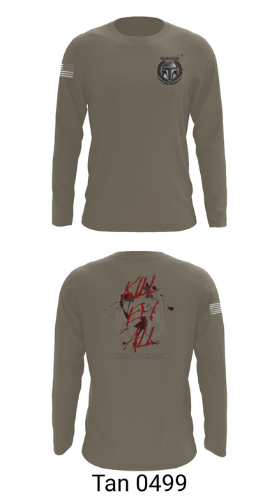 Bounty hunters 46936417 Long Sleeve Performance Shirt 66