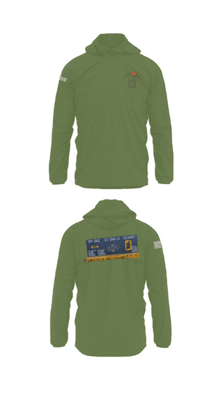 Windbreaker, 323 chem maint, Army, Teamtime, Team time, sublimation, custom sports apparel, team uniforms, spirit wear, spiritwear, sports uniforms, custom shirts, team store, custom team store, fundraiser sports, apparel fundraiser