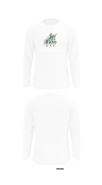 Knights Volleyball 29864361 Long Sleeve Performance Shirt - 8