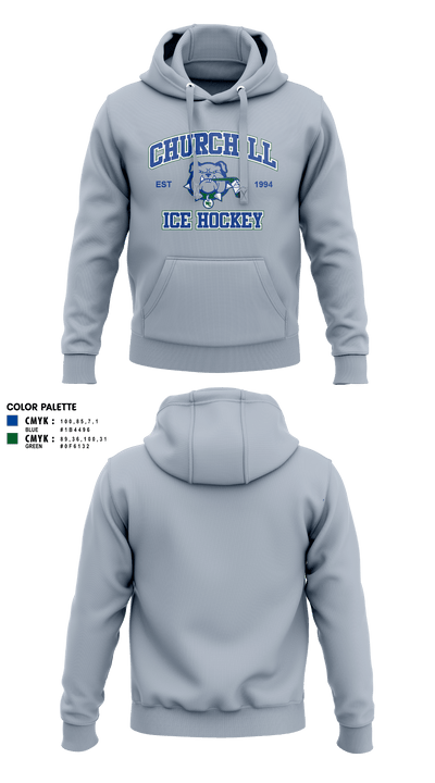 Churchill Ice Hockey 67738874 Hoodie - 10