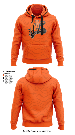 Hoodie, Minooka Community High School-South Campus Bowling, Bowling, Teamtime, Team time, sublimation, custom sports apparel, team uniforms, spirit wear, spiritwear, sports uniforms, custom shirts, team store, custom team store, fundraiser sports, apparel fundraiser