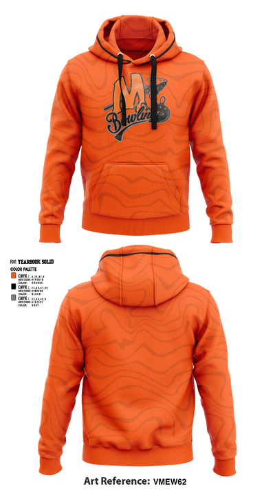 Minooka Community High School-South Campus Bowling 44629858 Hoodie - 1