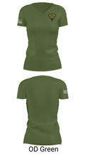 West Virginia State Police 52894228 Women's Short Sleeve V-neck Shirt - 46