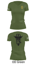 Charlie Squad 89952871 Women's Short Sleeve V-neck Shirt - 46