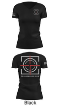 Triggered up 67978280 Women's Short Sleeve V-neck Shirt - 38