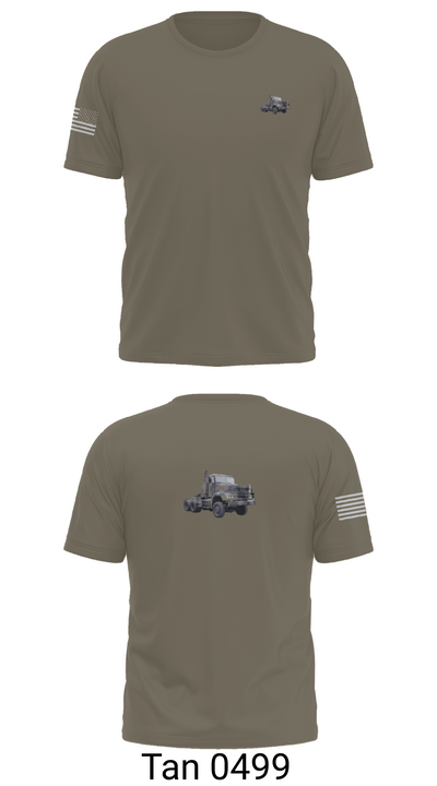 617th Transportation Company 2064597 Short Sleeve Performance Shirt - 76