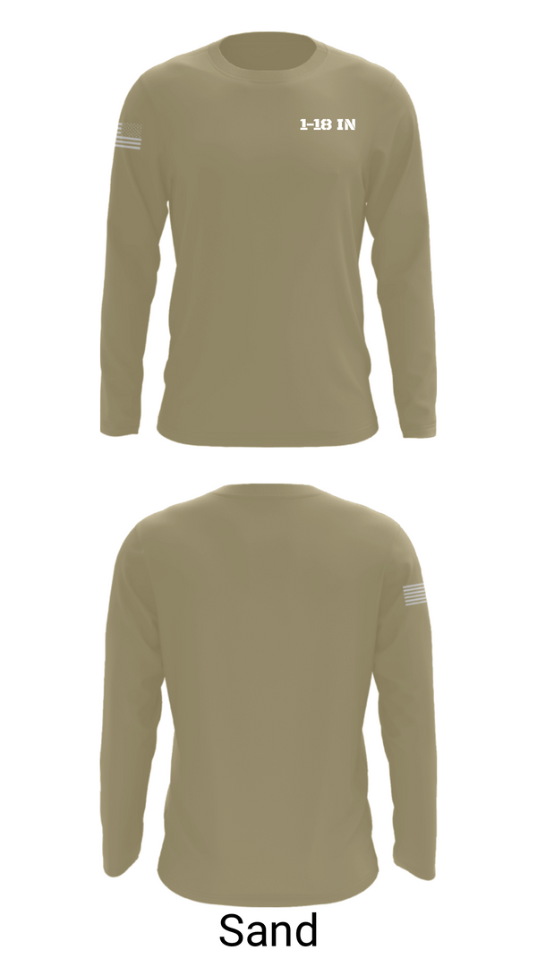 Long Sleeve Performance Shirt, 1-18 IN, Army, Teamtime, Team time, sublimation, custom sports apparel, team uniforms, spirit wear, spiritwear, sports uniforms, custom shirts, team store, custom team store, fundraiser sports, apparel fundraiser