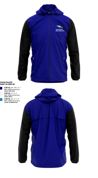 Windbreaker, Wethersfield High School Swimming, Swimming, Teamtime, Team time, sublimation, custom sports apparel, team uniforms, spirit wear, spiritwear, sports uniforms, custom shirts, team store, custom team store, fundraiser sports, apparel fundraiser