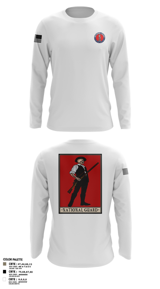 Long Sleeve Performance Shirt, National GuardCruise, National Guard, Teamtime, Team time, sublimation, custom sports apparel, team uniforms, spirit wear, spiritwear, sports uniforms, custom shirts, team store, custom team store, fundraiser sports, apparel fundraiser