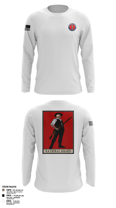 National GuardCruise 86192862 Long Sleeve Performance Shirt 2