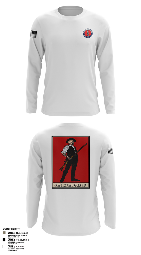 Long Sleeve Performance Shirt, National GuardCruise, National Guard, Teamtime, Team time, sublimation, custom sports apparel, team uniforms, spirit wear, spiritwear, sports uniforms, custom shirts, team store, custom team store, fundraiser sports, apparel fundraiser