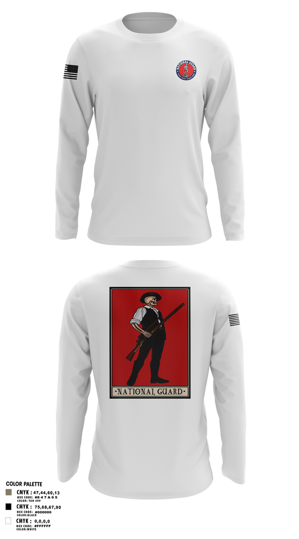 Long Sleeve Performance Shirt, National GuardCruise, National Guard, Teamtime, Team time, sublimation, custom sports apparel, team uniforms, spirit wear, spiritwear, sports uniforms, custom shirts, team store, custom team store, fundraiser sports, apparel fundraiser