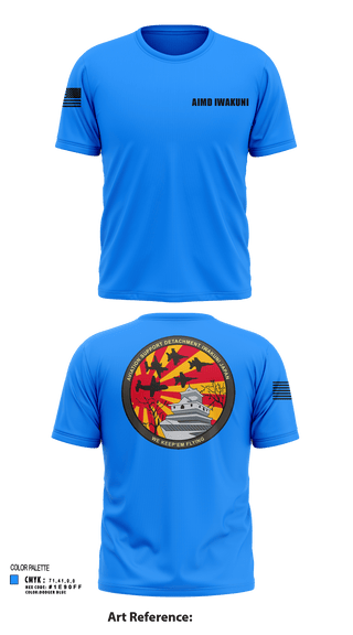 Short Sleeve Performance Shirt, AIMD Iwakuni, Navy, Teamtime, Team time, sublimation, custom sports apparel, team uniforms, spirit wear, spiritwear, sports uniforms, custom shirts, team store, custom team store, fundraiser sports, apparel fundraiser