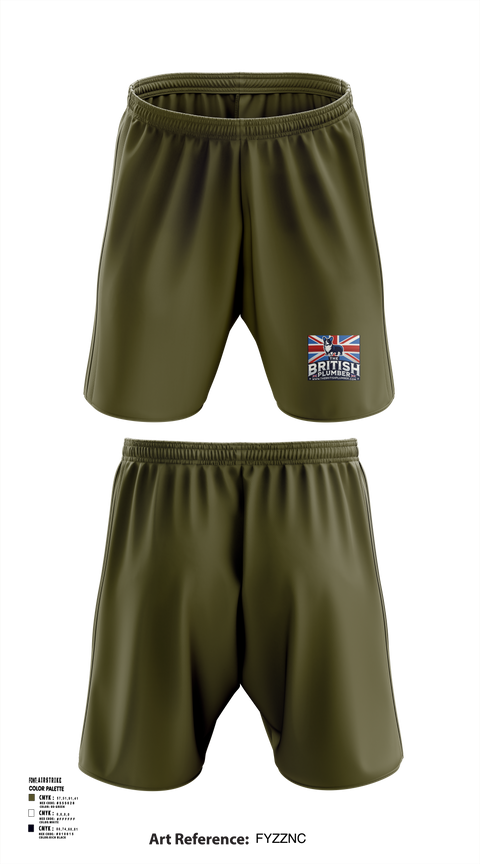 Athletic Shorts With Pockets, The British Plumber, , Teamtime, Team time, sublimation, custom sports apparel, team uniforms, spirit wear, spiritwear, sports uniforms, custom shirts, team store, custom team store, fundraiser sports, apparel fundraiser