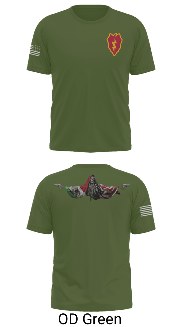 Short Sleeve Performance Shirt, 25th ID, Army, Teamtime, Team time, sublimation, custom sports apparel, team uniforms, spirit wear, spiritwear, sports uniforms, custom shirts, team store, custom team store, fundraiser sports, apparel fundraiser