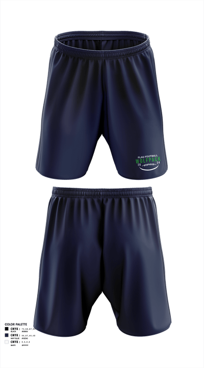 Maywood Center for Enriched Studies Football 19827825 Athletic Shorts With Pockets - 2