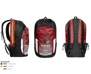 Gear Bag, Winlock Middle School Cross Country, Cross Country, Teamtime, Team time, sublimation, custom sports apparel, team uniforms, spirit wear, spiritwear, sports uniforms, custom shirts, team store, custom team store, fundraiser sports, apparel fundraiser