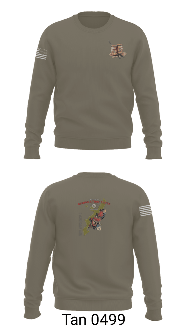 Crew Neck Sweatshirt, 3rd G Co v2/8, Marines, Teamtime, Team time, sublimation, custom sports apparel, team uniforms, spirit wear, spiritwear, sports uniforms, custom shirts, team store, custom team store, fundraiser sports, apparel fundraiser