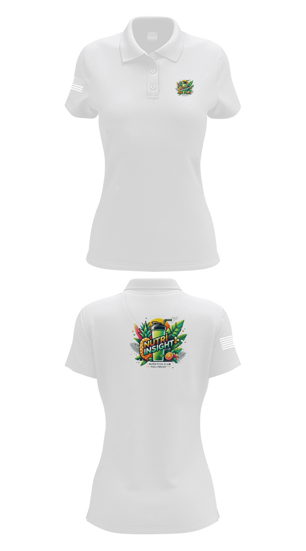 Womens Short Sleeve Performance Polo, Nutrinsight, , Teamtime, Team time, sublimation, custom sports apparel, team uniforms, spirit wear, spiritwear, sports uniforms, custom shirts, team store, custom team store, fundraiser sports, apparel fundraiser