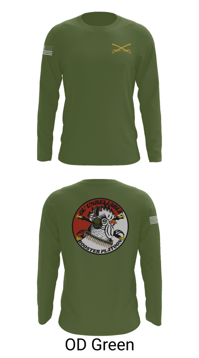 ROOSTER 24991887 Long Sleeve Performance Shirt 46