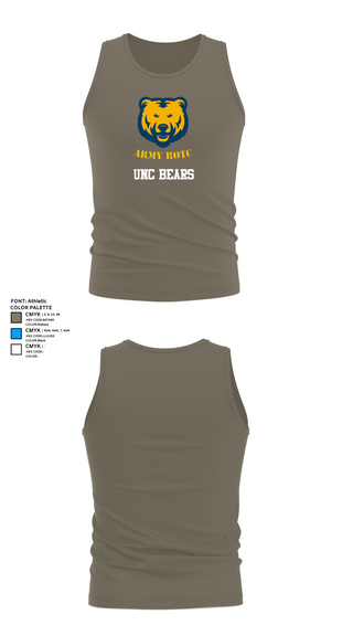 Tank Top, UNC BEARS, , Teamtime, Team time, sublimation, custom sports apparel, team uniforms, spirit wear, spiritwear, sports uniforms, custom shirts, team store, custom team store, fundraiser sports, apparel fundraiser