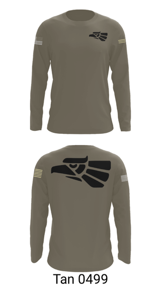 Long Sleeve Performance Shirt, 578th A Co, National Guard, Teamtime, Team time, sublimation, custom sports apparel, team uniforms, spirit wear, spiritwear, sports uniforms, custom shirts, team store, custom team store, fundraiser sports, apparel fundraiser