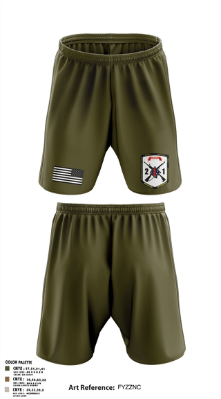 Athletic Shorts With Pockets, 2nd Battalion, 1st Marine Regiment, Marines, Teamtime, Team time, sublimation, custom sports apparel, team uniforms, spirit wear, spiritwear, sports uniforms, custom shirts, team store, custom team store, fundraiser sports, apparel fundraiser