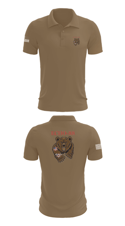 ECHO-88 83597069 Short Sleeve Performance Polo - 7