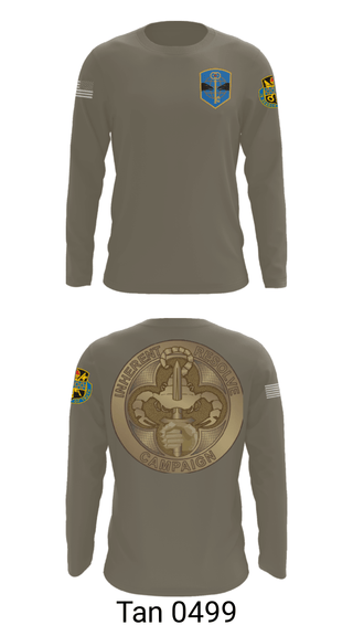 Long Sleeve Performance Shirt, 372 MOB, Army, Teamtime, Team time, sublimation, custom sports apparel, team uniforms, spirit wear, spiritwear, sports uniforms, custom shirts, team store, custom team store, fundraiser sports, apparel fundraiser
