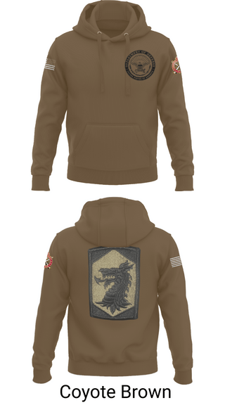 Hoodie, 445 Chemical Company, National Guard, Teamtime, Team time, sublimation, custom sports apparel, team uniforms, spirit wear, spiritwear, sports uniforms, custom shirts, team store, custom team store, fundraiser sports, apparel fundraiser