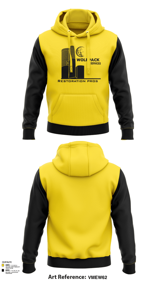 Hoodie, Wolfpack Restoration service, , Teamtime, Team time, sublimation, custom sports apparel, team uniforms, spirit wear, spiritwear, sports uniforms, custom shirts, team store, custom team store, fundraiser sports, apparel fundraiser