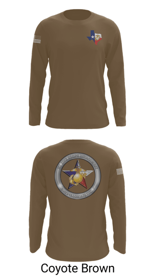 Long Sleeve Performance Shirt, Goodfellow AFB MCD, Marines, Teamtime, Team time, sublimation, custom sports apparel, team uniforms, spirit wear, spiritwear, sports uniforms, custom shirts, team store, custom team store, fundraiser sports, apparel fundraiser