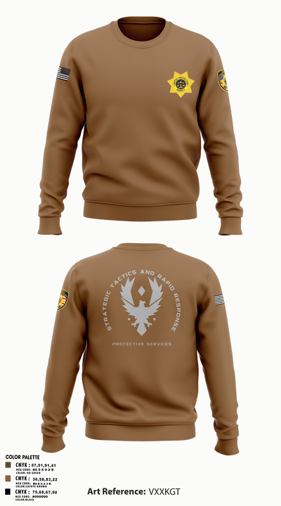 Quick Bail Bondman 53225354 Crew Neck Sweatshirt - 2