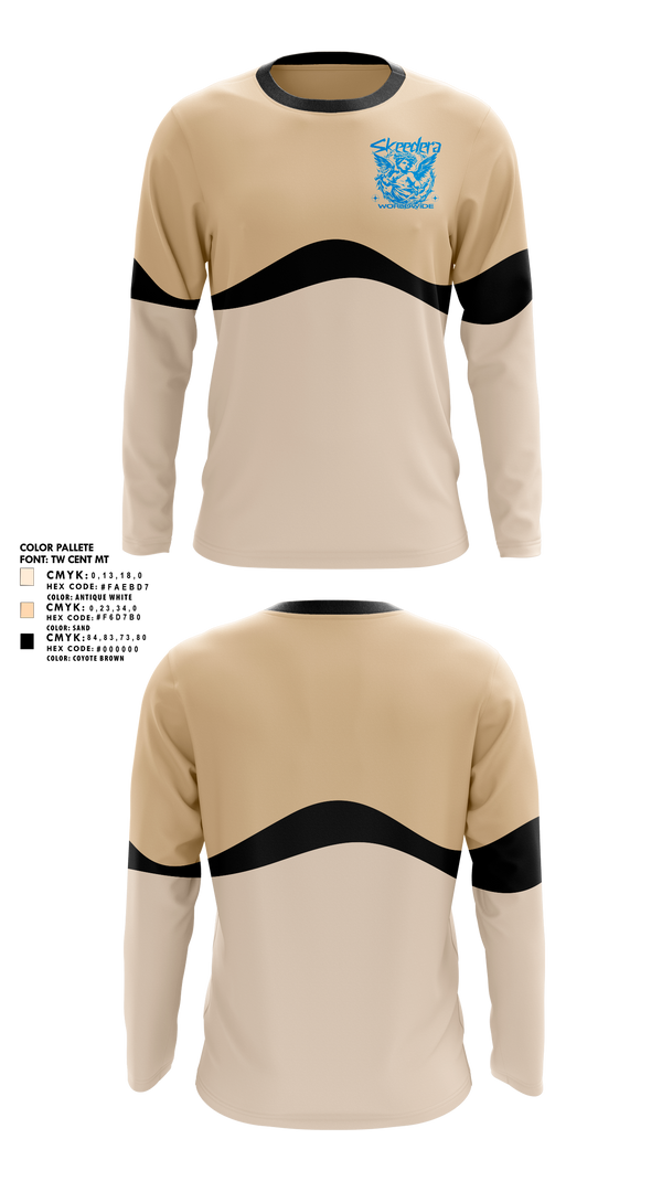 Long Sleeve Performance Shirt, Skeedera, , Teamtime, Team time, sublimation, custom sports apparel, team uniforms, spirit wear, spiritwear, sports uniforms, custom shirts, team store, custom team store, fundraiser sports, apparel fundraiser